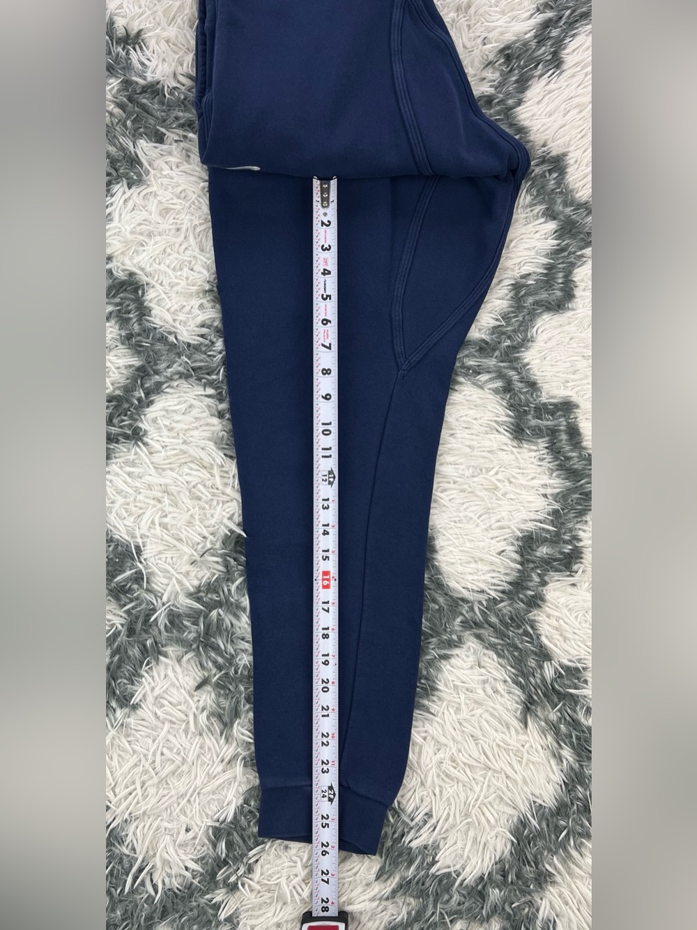 Nike Sportswear Men’s Navy Fleece Joggers Sweatpants Tapered Leg 716830-410 M - Picture 11 of 12